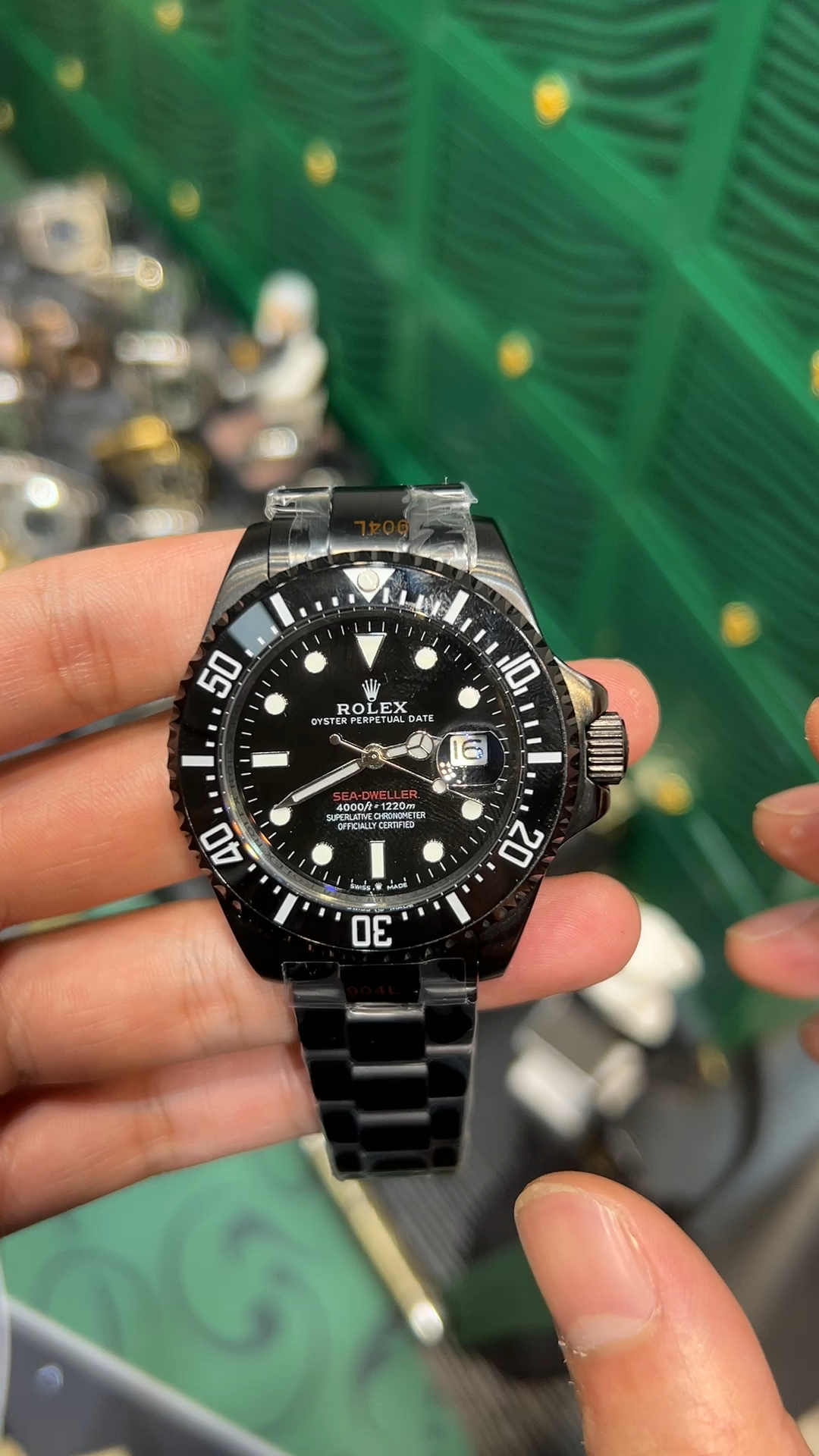 ROLEX Sea-Dweller BLAKEN MODIFY DEEPSEA RED LETTER. 43MM