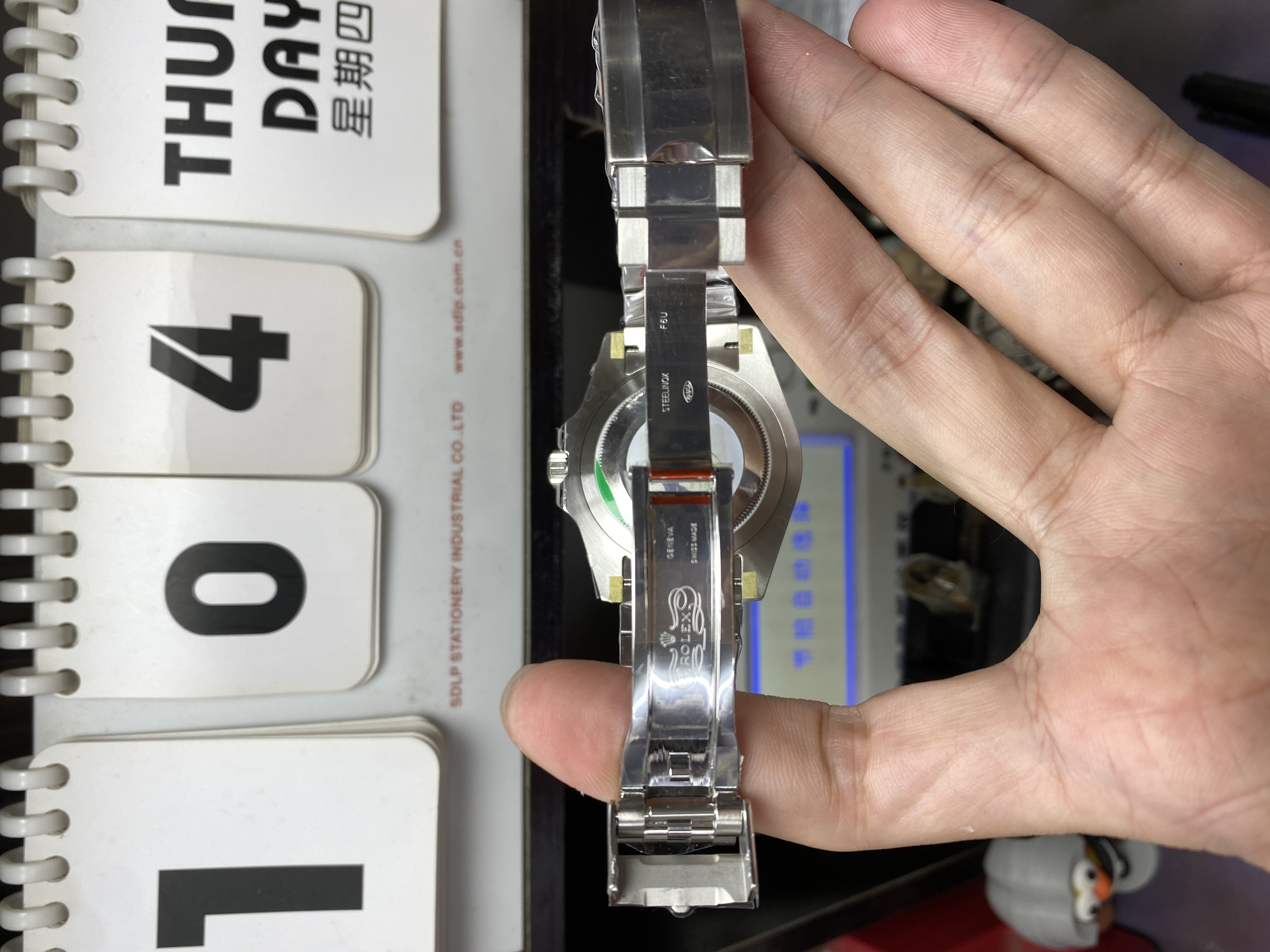 Rolex GMT-Master II Series Watch Model M126710BLNR-0002 (Blue and Black Bezel) 40mm