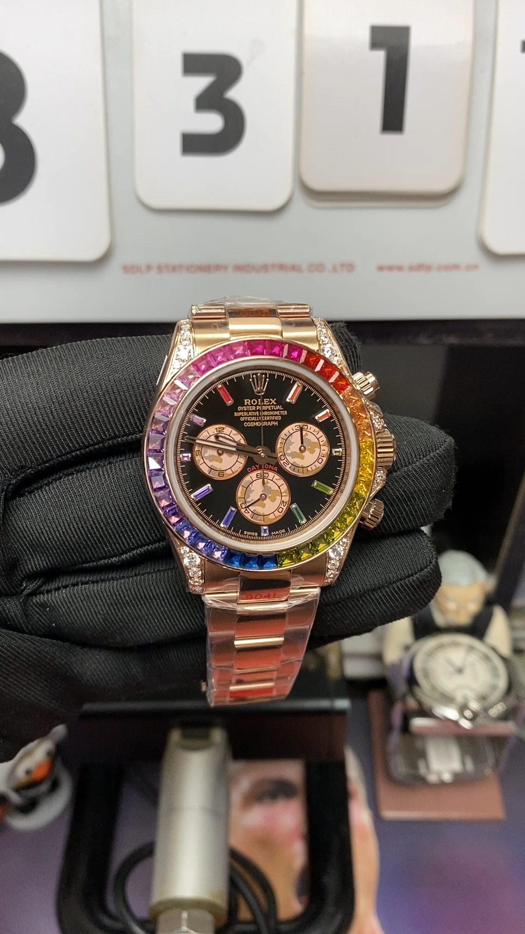 Rolex Cosmograph Daytona Series Watch Model 116595 RBOW 40mm