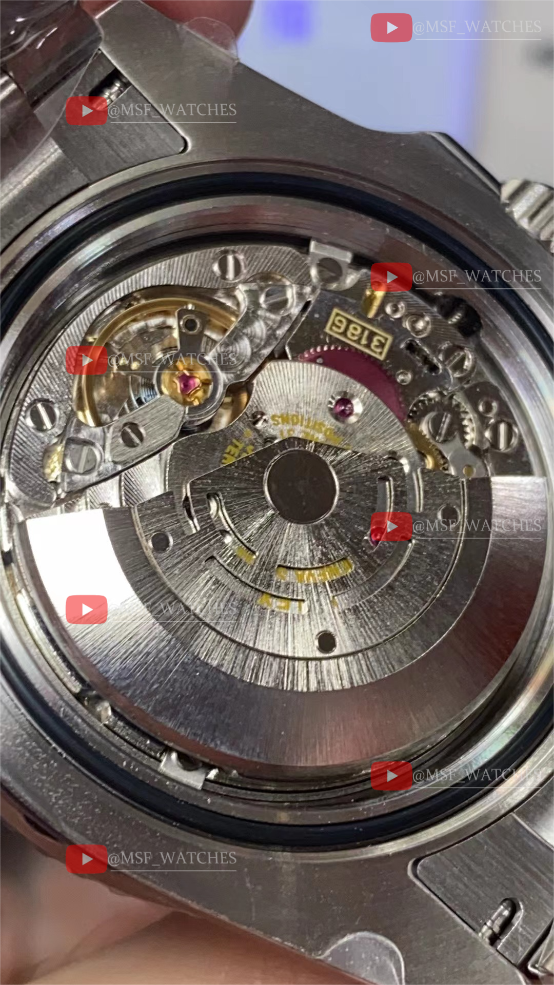 Rolex GMT-Master II series m126710blro-0001, Pepsi bezel features a five-link Jubilee bracelet a red and blue ceramic bezel a black dial and a red GMT hand, 40mm size.