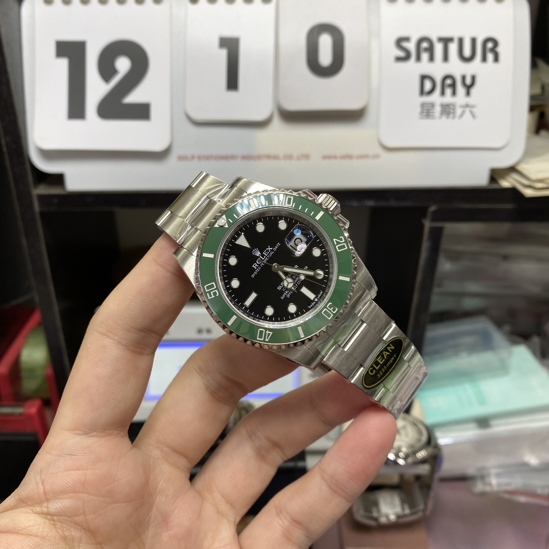 Rolex Submariner Series m126610lv-0002, New Green Hulk 