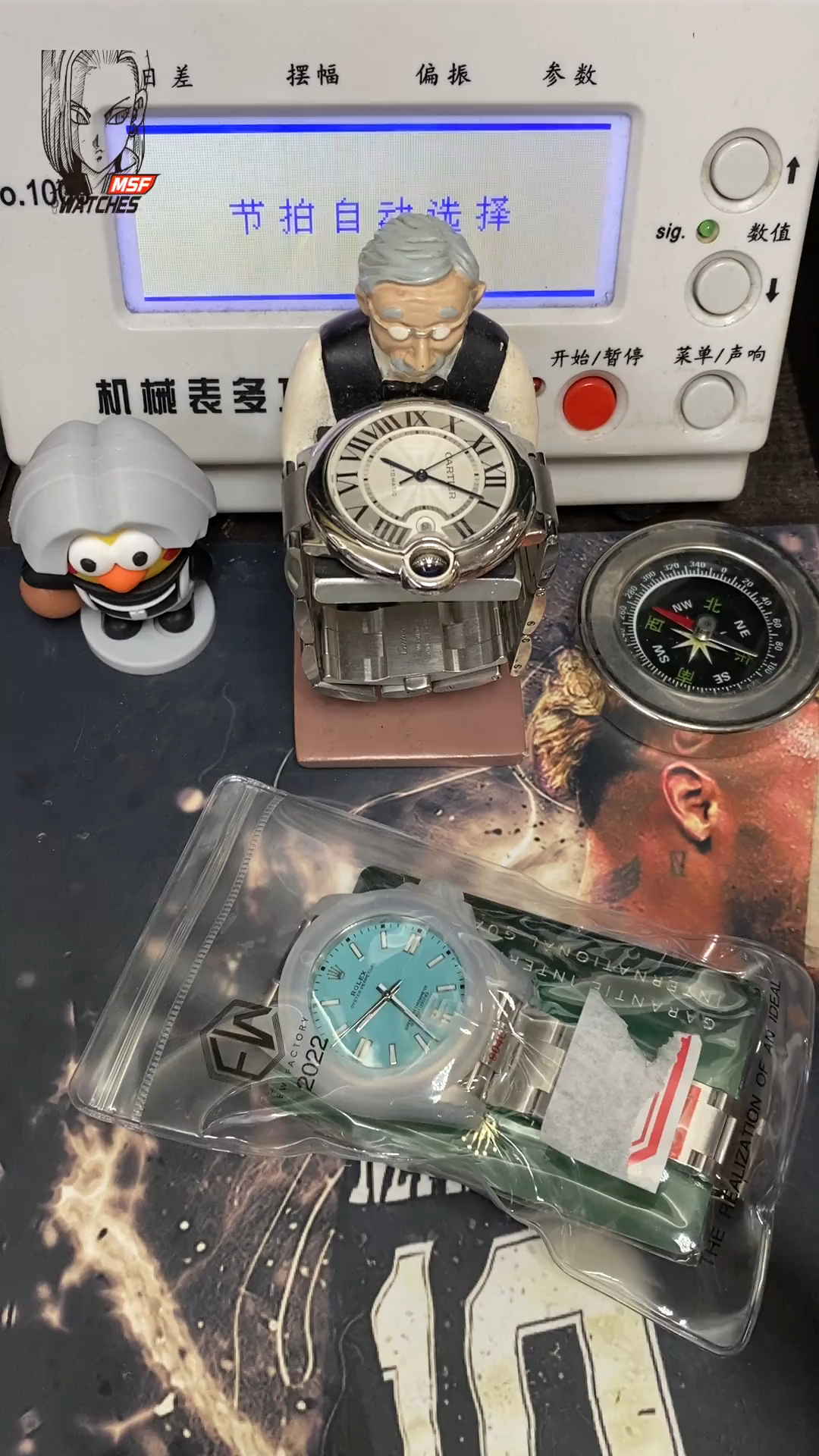 Rolex Oyster Perpetual Series m124300-0006, Tiffany Blue Dial, 41mm Size .