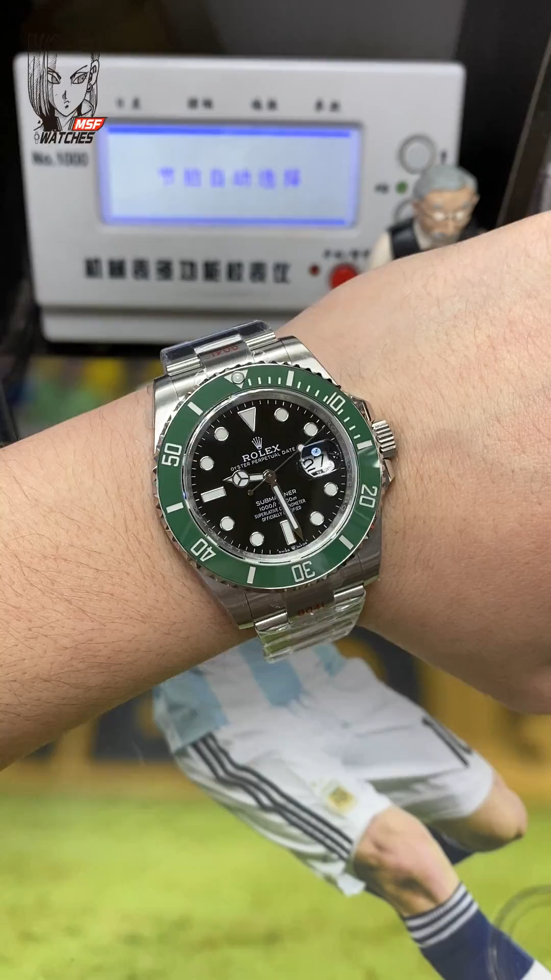 Rolex Submariner Series m126610lv-0002, New Green Hulk 