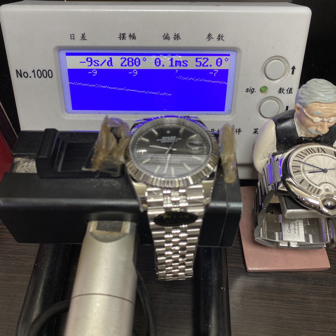 Rolex Datejust Series m126334-0014, Dark Grey Dial Fluted Bezel, 41mm Size.Jubilee strap