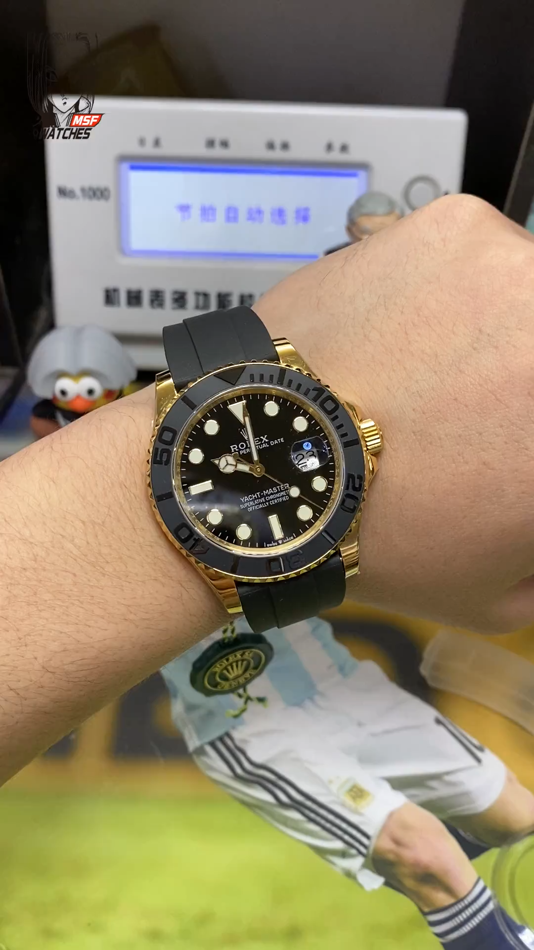 Rolex Yacht-Master series M226658-0001, Collection Platinum Yacht, 42mm size.