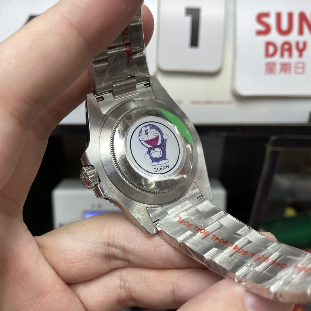 Rolex Submariner Series m124060-0001, No-Date Black Submariner, 41mm size.