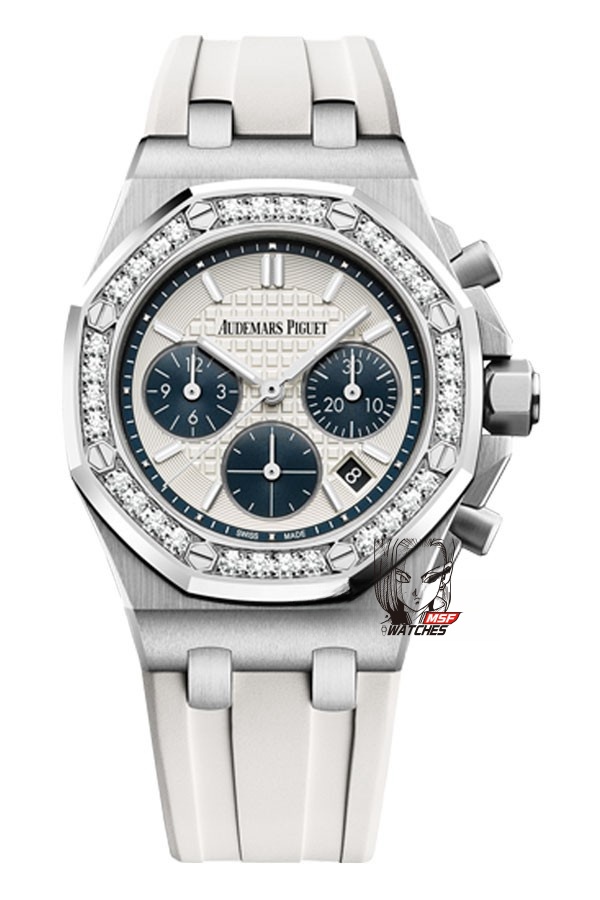 Audemars Piguet Royal Oak Offshore Series 26231ST.ZZ.D010CA.01, Silver Panda Dial, 37mm size.