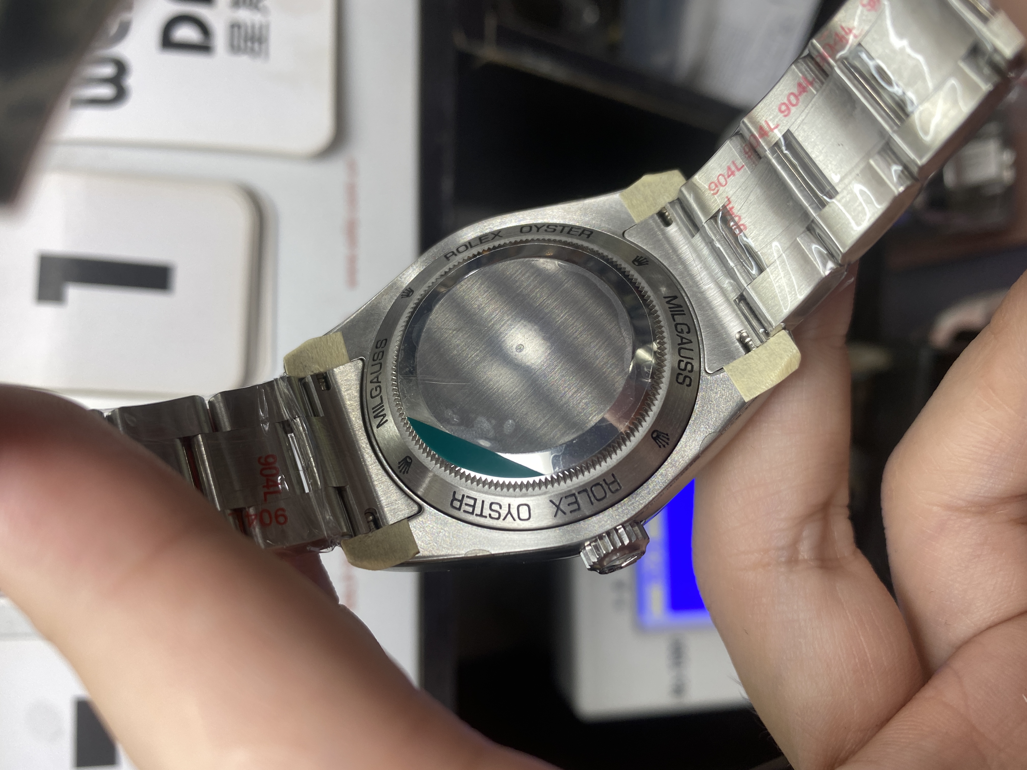 Rolex Milgauss Series Watch Model M116400GV-0001 40mm