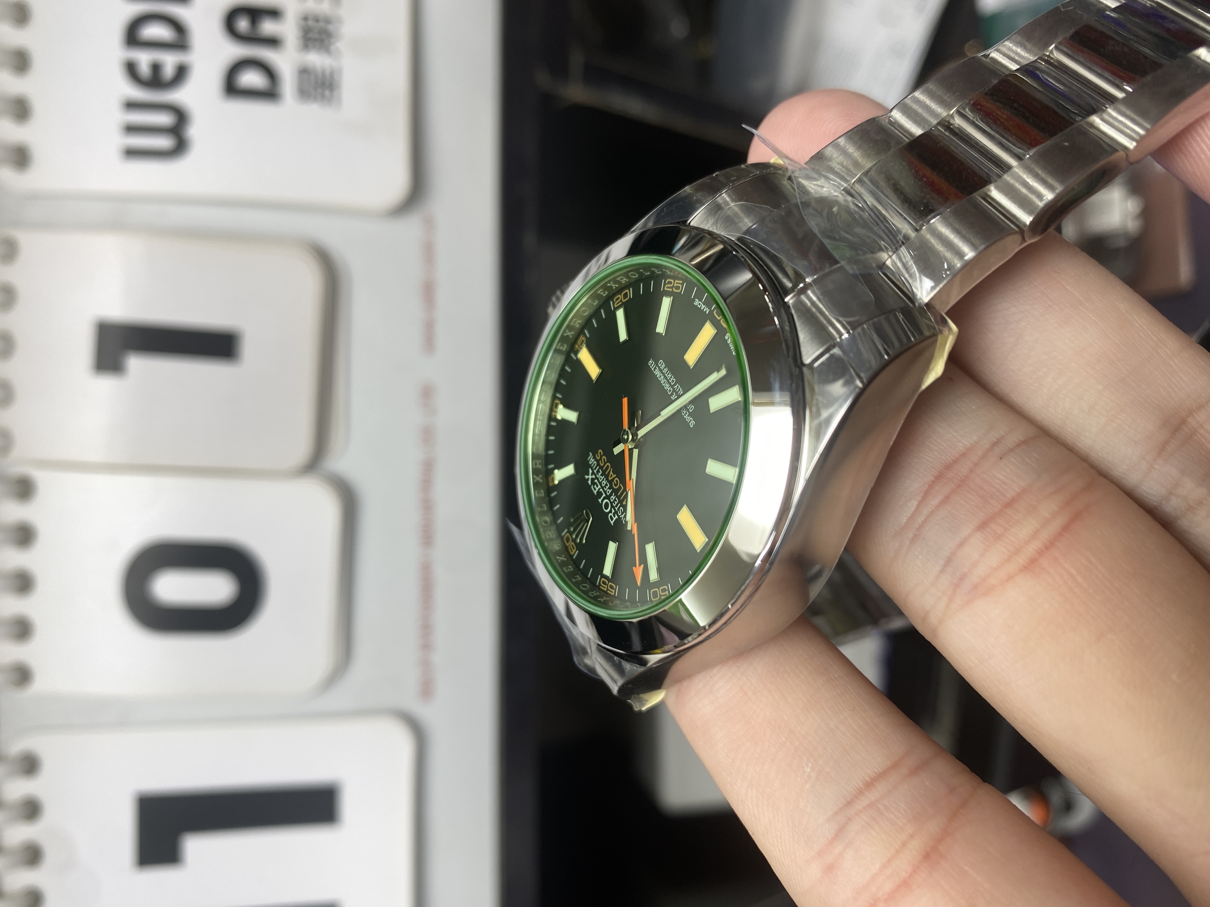 Rolex Milgauss Series Watch Model M116400GV-0001 40mm