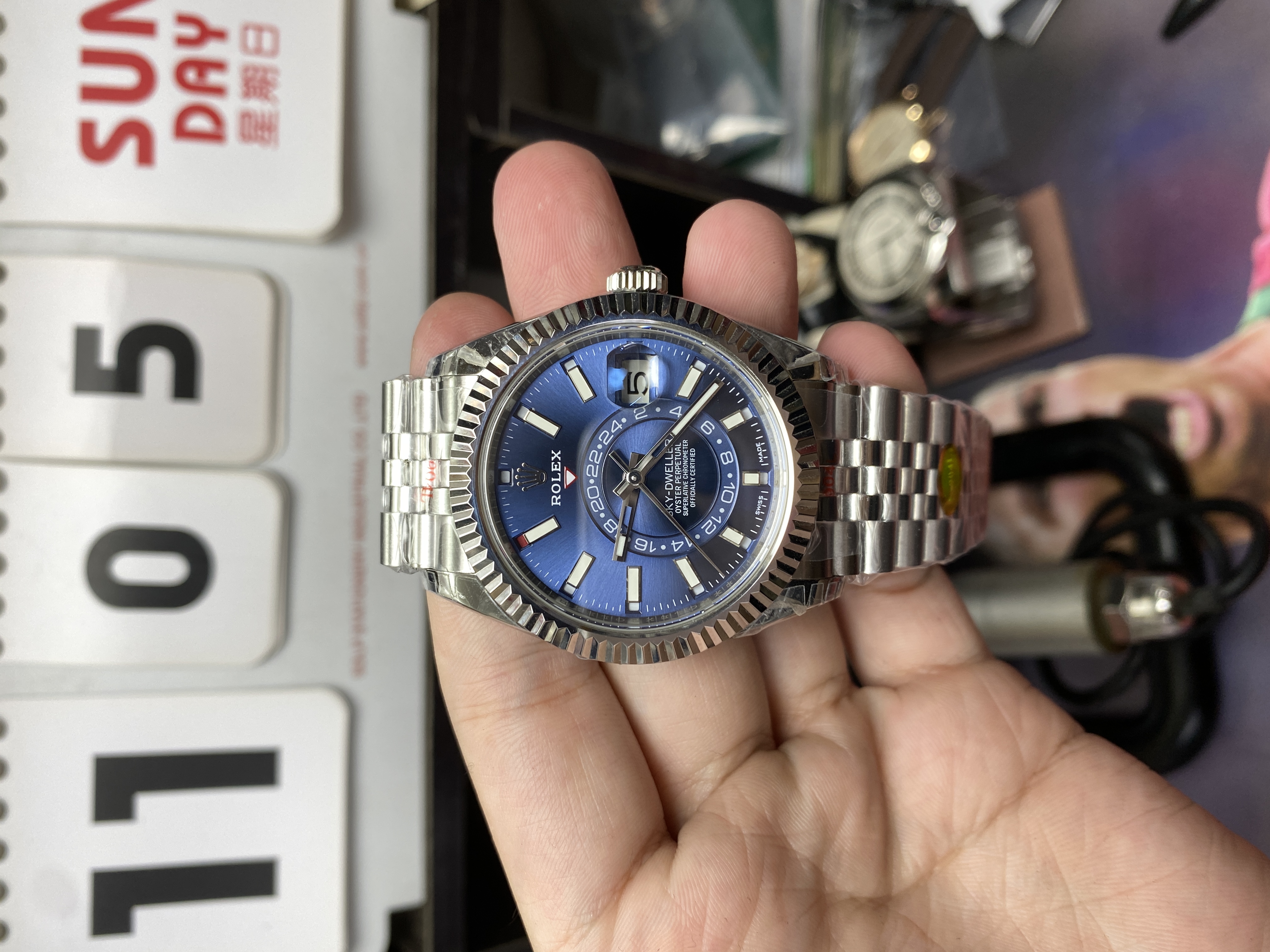 Rolex Sky-Dweller Series Watch Model M336934-0006 42mm