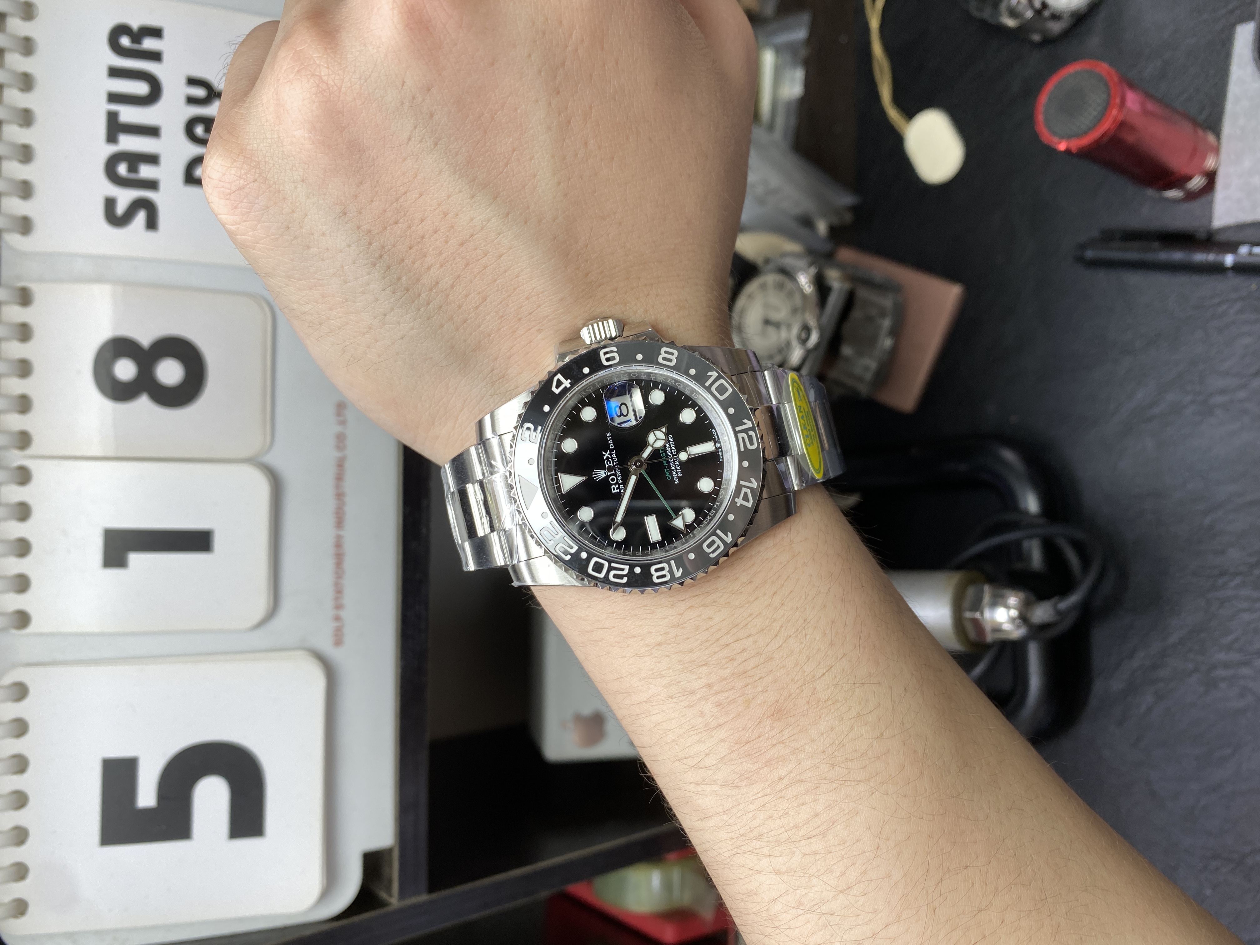 Rolex GMT-Master II Series Watch Model 2024 NEW M126710GRNR-0004 40mm