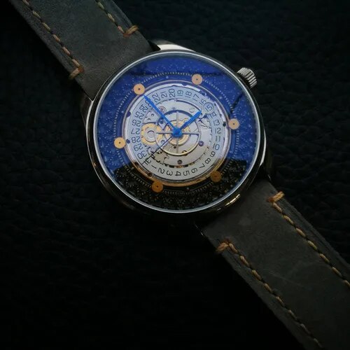 Hand-made Original Automatic Mechanical Watch Retro Creative Punk Mechanical Watch 2824 Automatic Movement