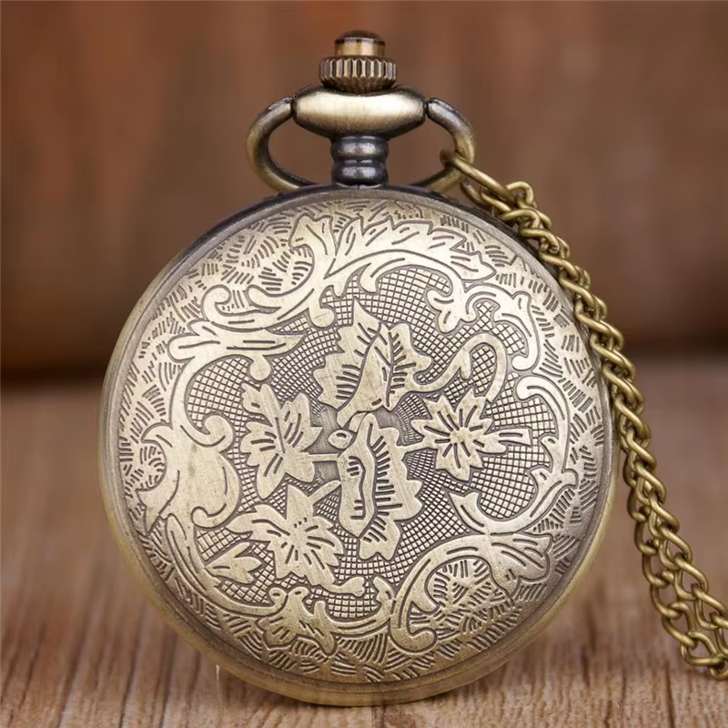 Fashion Army Quartz Pocket Watch Retro Steampunk Necklace Pendant Chain Watch карманные часы