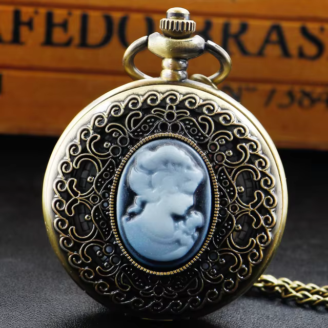 personality necklace constellations pocket watches retro pocket watches holiday gifts XH1013