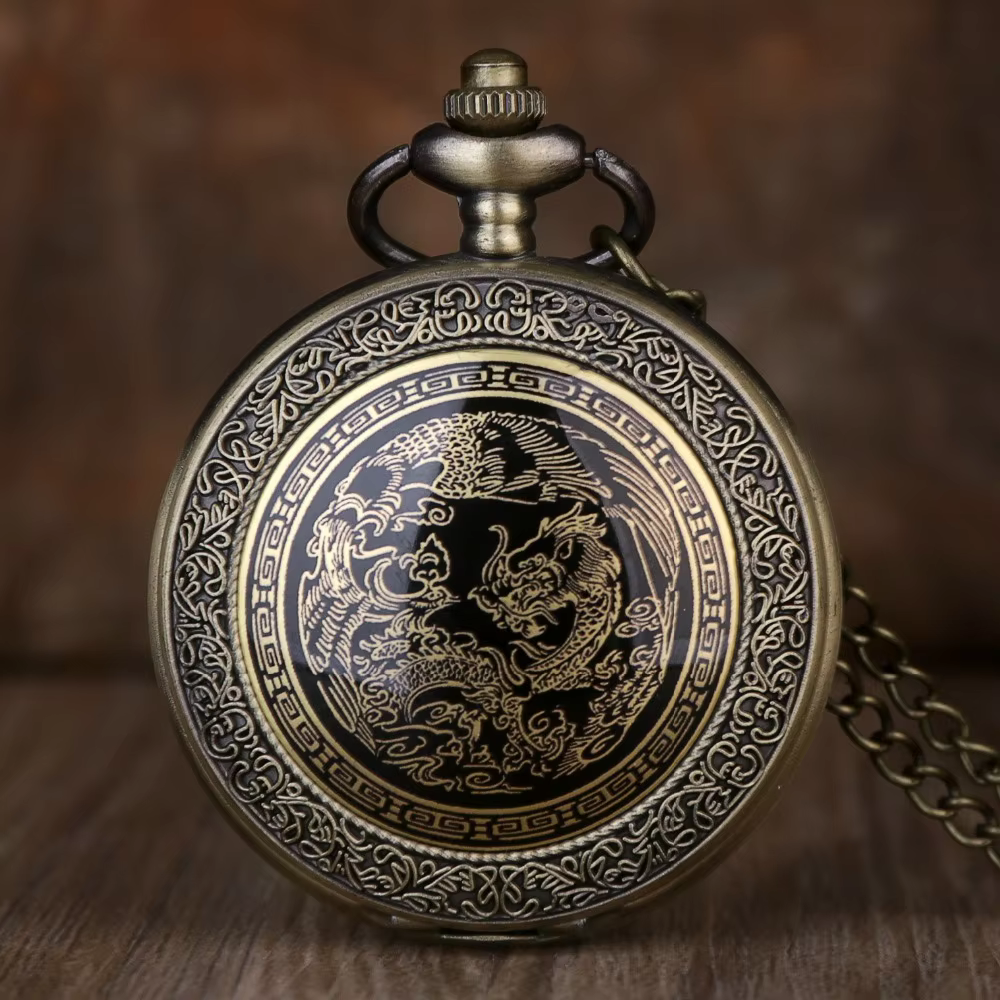 Creative FOB Quartz Pocket Watch Shiraz Hafez Tomb Architecture fashion and casual Pattern Pendant
