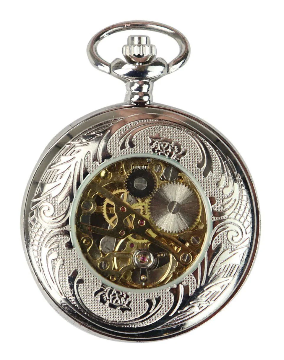 Pocket Watch Mechanical Peaky Blinders Hunter Automatic